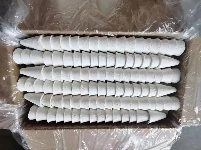 Keramische Faser Tap Out Kegel Verpackungsdisplay