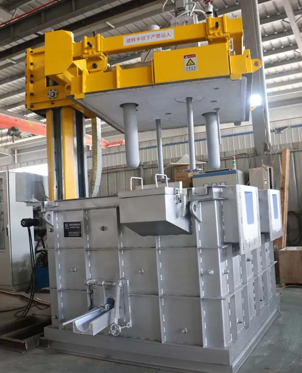 AdTech's degassing equipment and rotor display