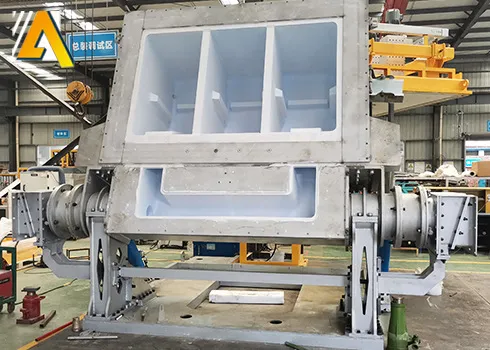 溶融アルミ脱ガス装置