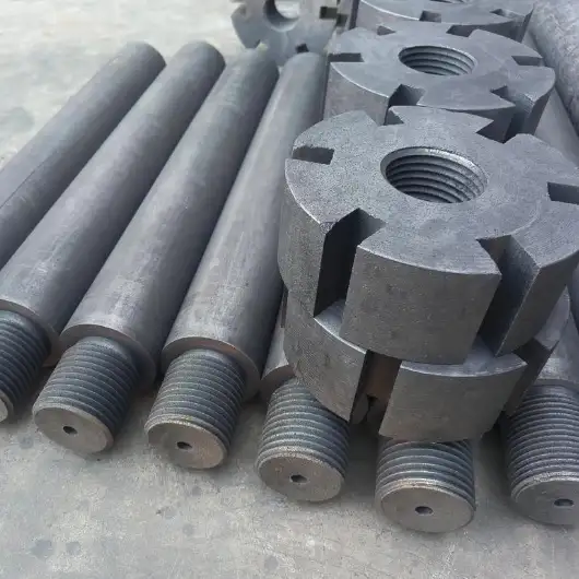 Rotor y eje de desgasificación para aluminio