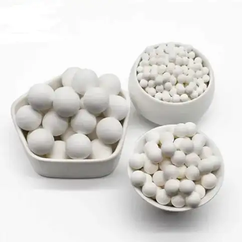 99% Al2O3 high alumina ball filter media