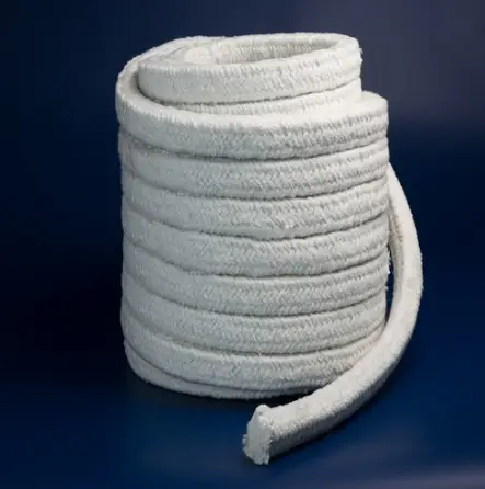 Ceramic Boiler Heat Resistance Sealing Ropes Square Thermal Insulation Ceramic Fiber Rope