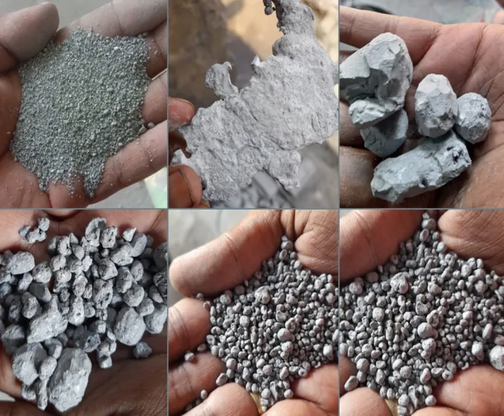 Escórias de alumínio