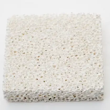 Gözenekli Alüminyum 20 PPI Seramik Filtre Köpüğü