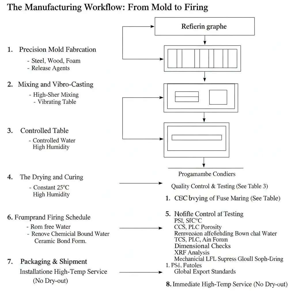 The Manufacturing Workflow: From Mold to Firing