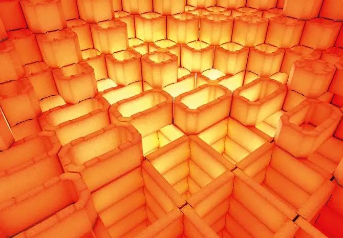 Refractory lining for furnace aluminium