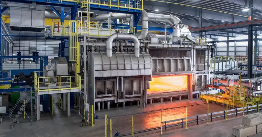 equipamento de fundição de alumínio