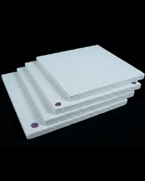 Mousse filtrante céramique réticulée