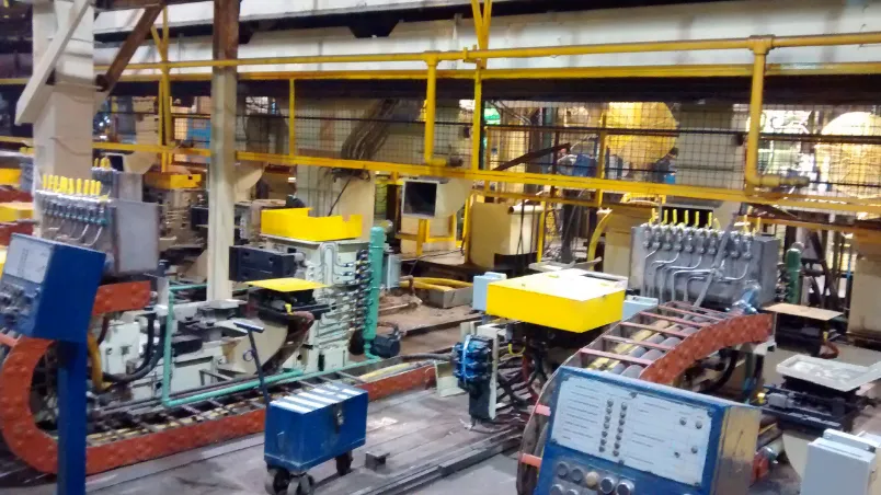 Taller de fundición por gravedad de aluminio