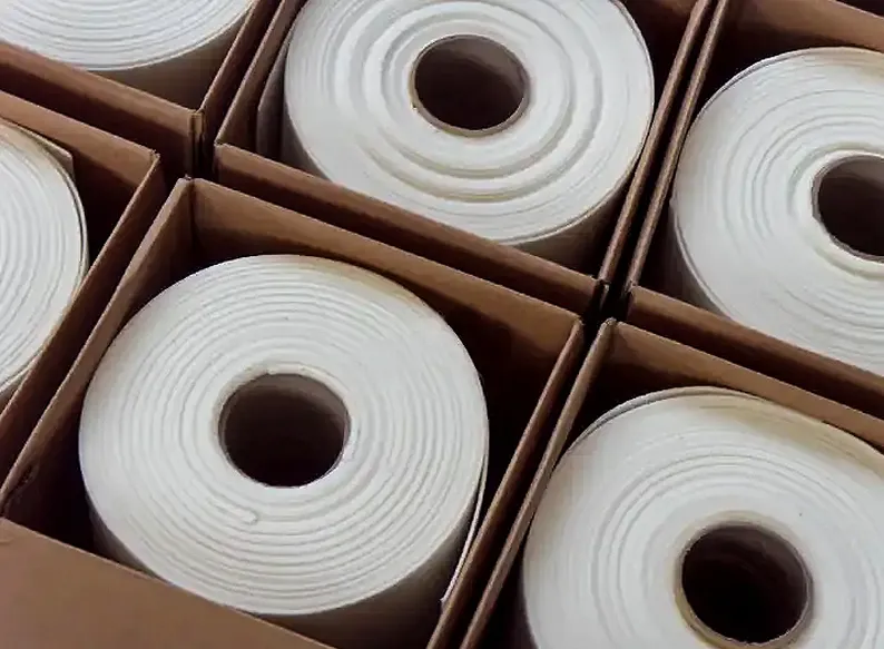 Ceramic fiber paper packaging