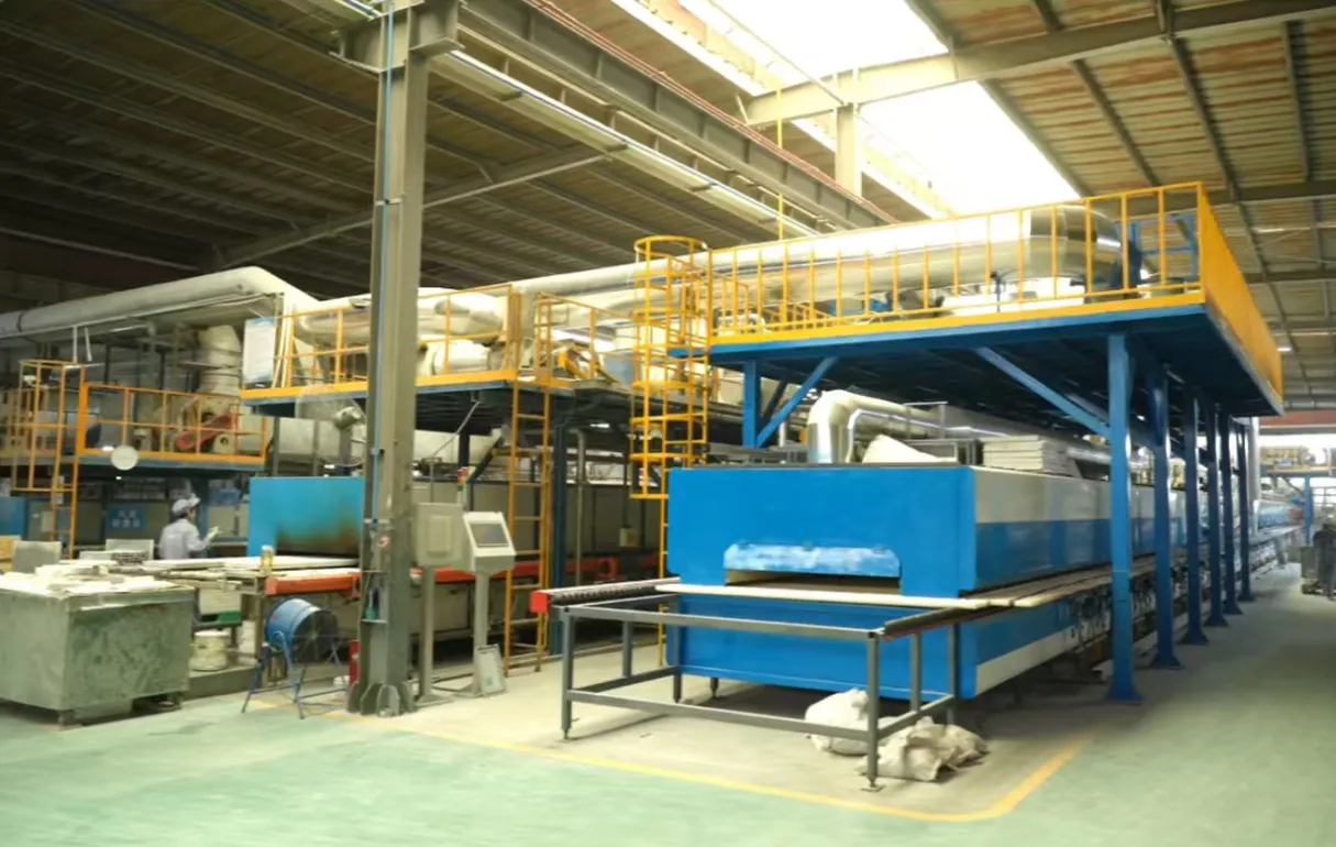AdTech China ceramic foam filter manufacturing workshop and production equipment