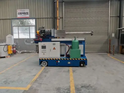 Flux Injection Machine for Aluminum