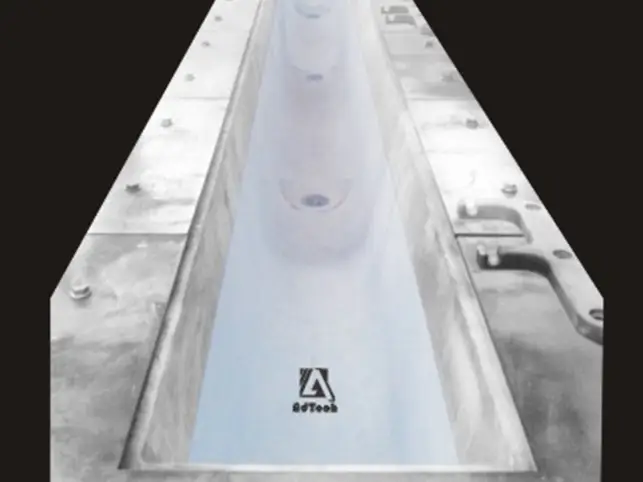 Aluminum Launder System Inner lining display