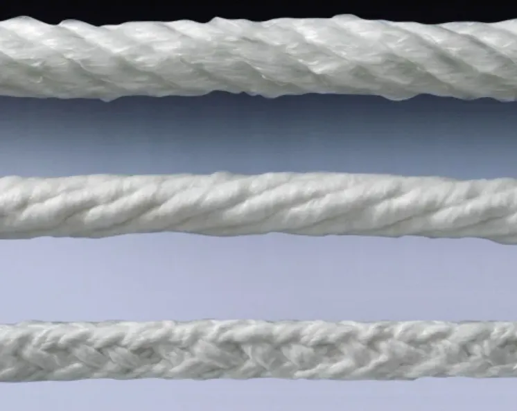 twisted ceramic fiber rope