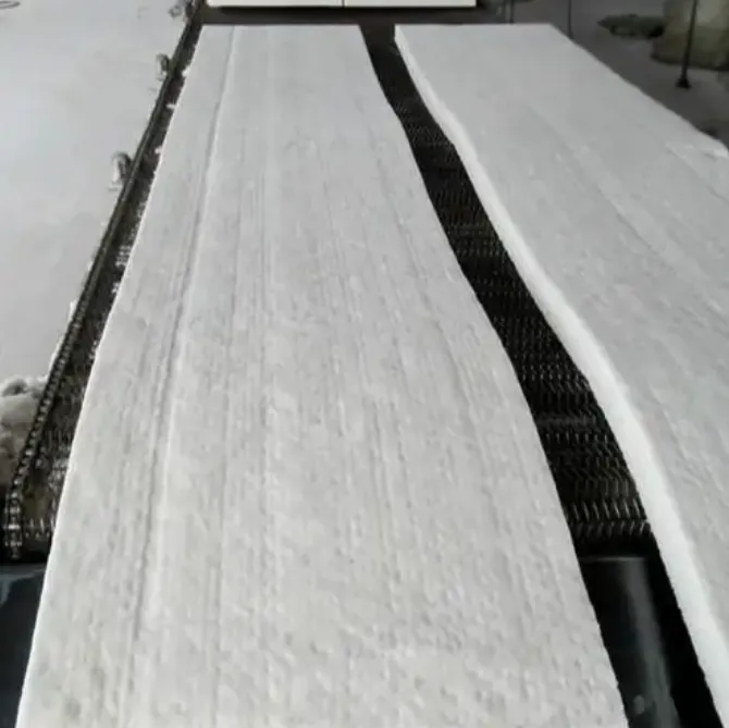 Detail display of ceramic fiber blanket