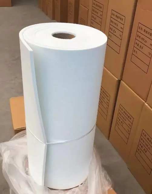 AdTech Ceramic Fiber Paper is being packaged