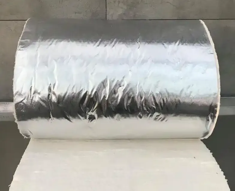 Ceramic Fiber Blanket with Aluminum Foil Facing