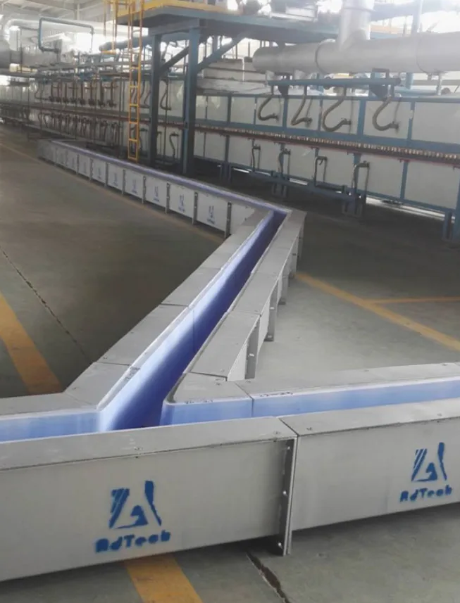 AdTech Molten Aluminum Transfer Launder System