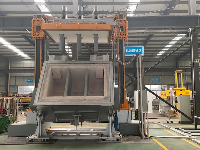 Display of Inline Degassing Systems' Degassing Box