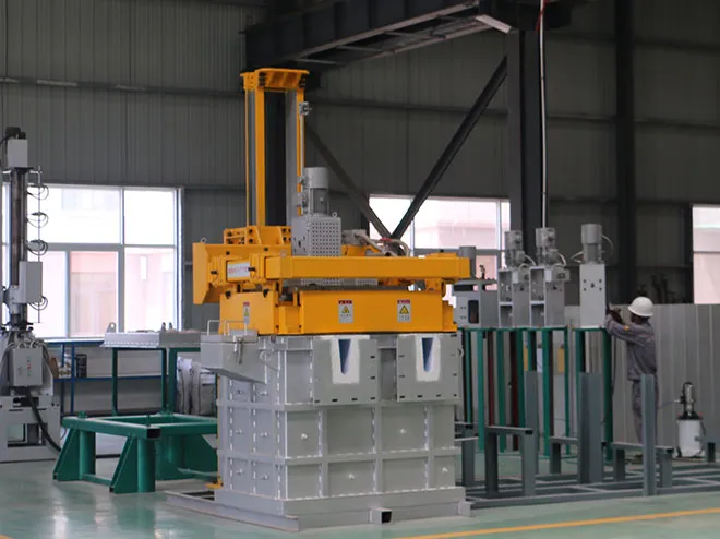 Degassing Molten Aluminum Machine