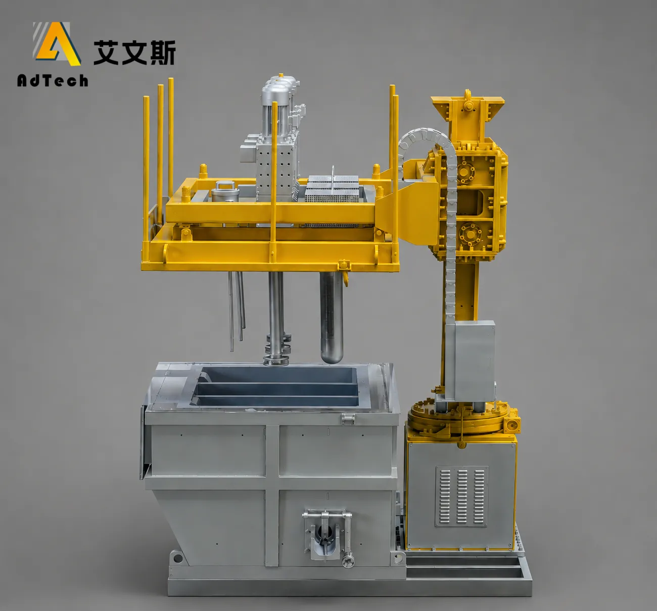 AdTech Inline Aluminum Liquid Degassing Machine