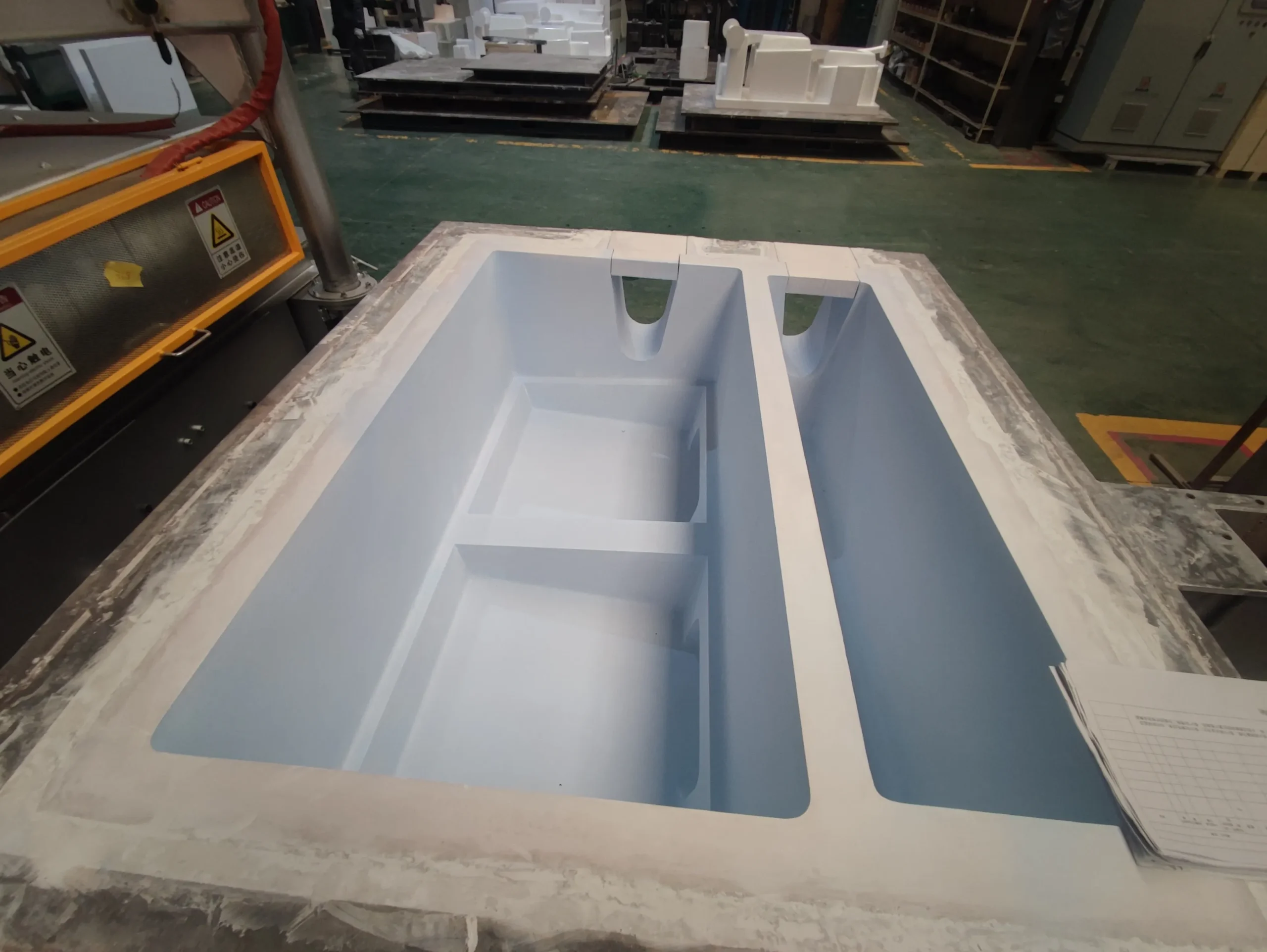 Molten Aluminum Filter Box System